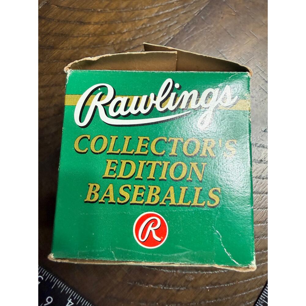 Rawlings Official 2000 World Series Baseball Yankees Mets Subway Series Selig - Picture 5 of 16